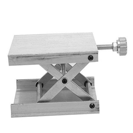 Laser Niveau Stativ Lab Jack Lift Beslag 3.5 3.5 Tommer Rack Sakse Lab Lift