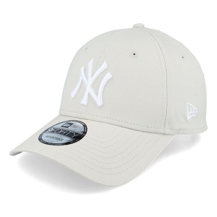 New Era - MLB - Beige - adjustable - Cap - New York Yankees League Essential 9FORTY Stone/White Adjustable - Hatstore