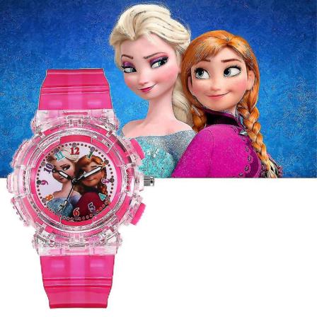 Frozen 2 Prinsessa Anna Elsa Valoisa Kello Lapsille Tytöille Lahja TA [LGL] G