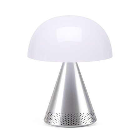Lexon Design MINA L Audio Portable Audio LED Lamp Titanium