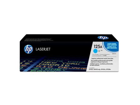 HP Toner CB541A 125A 1,4K Cyan - Lyreco - Toner och bläck - Tonerkassetter - Toner HP