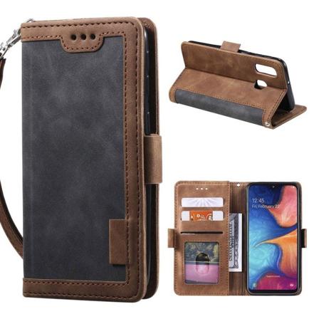 Surburbian Samsung Galaxy A20e flip etui - Grå Silver grey