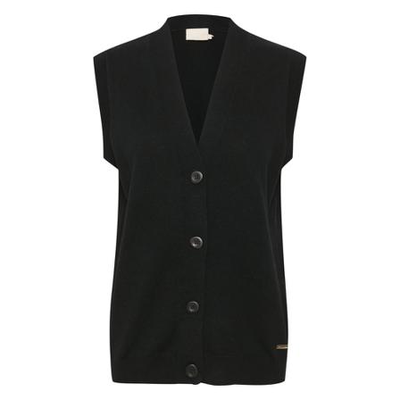 Karen by Simonsen, Hayakb vest Zwart, Dames, Maat:S