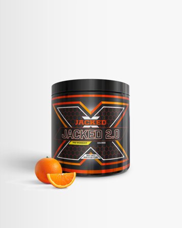 3 x Jacked 2.0 PWO - Orange