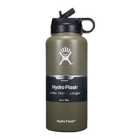 32oz Sports Water Bottle 40oz Stainless Steel Insulated Water Bottle Straw Lid