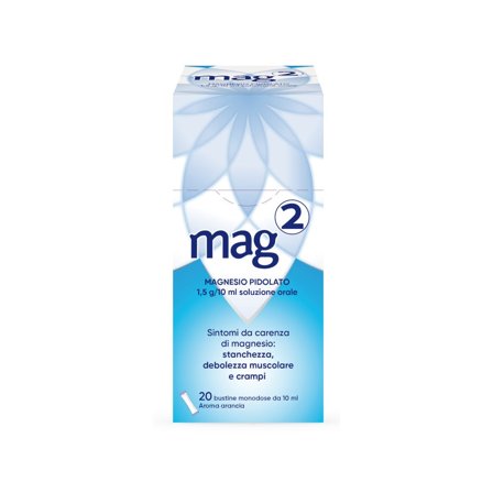 Mag 2 Soluzione Orale 20 Bustine 1,5g/10ml