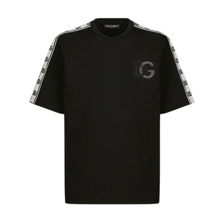 Dolce & Gabbana, T-shirt Czarny, Mężczyzna, Rozmiar: M
