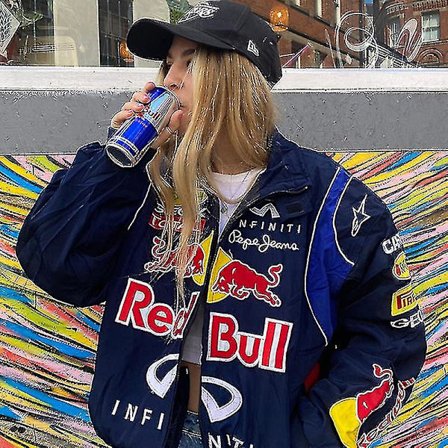 Christmas Rion Racing Jacket Vintage, Bomber Jacket Print, F1 Streetwear Jacket Y2k