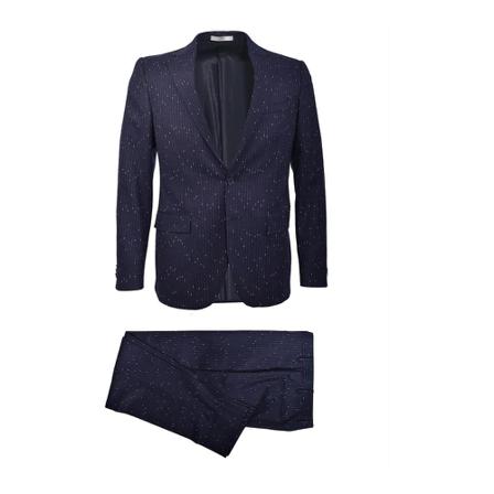 CC Collection Corneliani, Suit Blauw, Heren, Maat:M