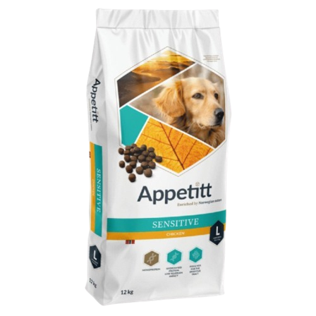 APPETITT - Sensitive Large Kylling 12 kg - Hund - Hundefôr & hundemat - Tørrfôr for hund - ZOO.no