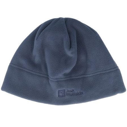 Jack Wolfskin - Blå traditionalbeanie Beanie - Vertigo Midnight Sky Beanie @ Hatstore