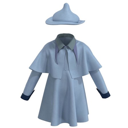 Beauxbaton Full Girls Uniform Fleur Delacour Samma kostymer Barn