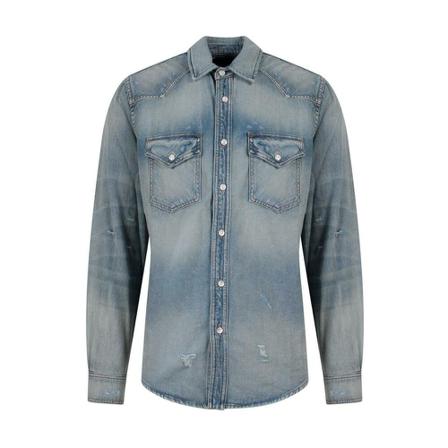 Amiri Casual Shirts Blå, Herre Skjorter