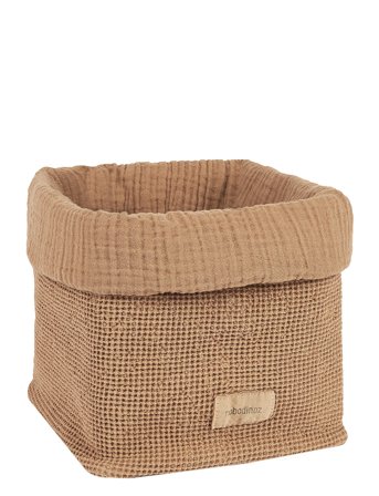 NOBODINOZ Wabi Sabi Basket 20X18 - Beige - ONE SIZE