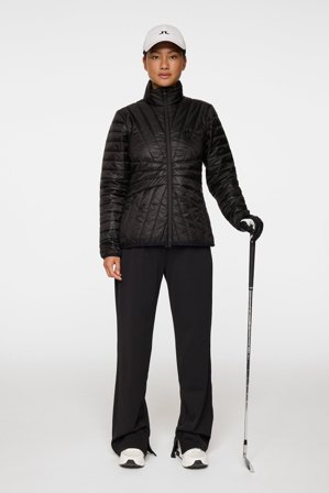 J.Lindeberg - Marble Quilted Jacket - Golf - Black - Women - S