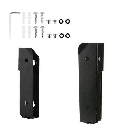 Universell Veggfeste for Laptop Metall Justerbar Laptop Nettbrett Vegghylle for Laptop/Tastatur