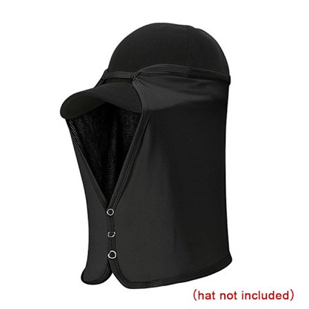 Snabbtorkande cap Face Neck Cap UV-skydd