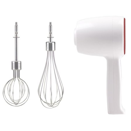 TG Trådløs Håndmixer - USB-opladning Hvid