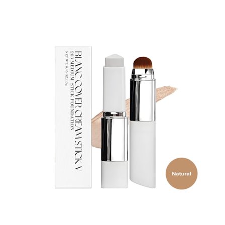 2-i-1 farveændrende foundation stick, medium til høj dækning