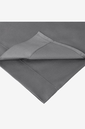 Tempur - Cotton Sateen Lakan - Grå - Lakan - 270X270 - Från Homeroom