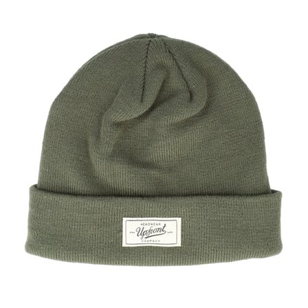 Upfront - Verde cuff Beanie - Gaston 2 Beanie Olive Cuff @ Hatstore