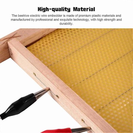 Bikube Elektrisk Indstøbningsvarmeenhed 60W Voksfundament Trådindstøber til Biavl Bikubeinstallationsudstyr til Biavler Værktøj