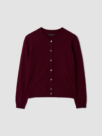 MATCH - Vita merinocardigan - Marie Philippe - Str. L - Dame - Gensere & Cardigans - Rosa - 100% ull - merino