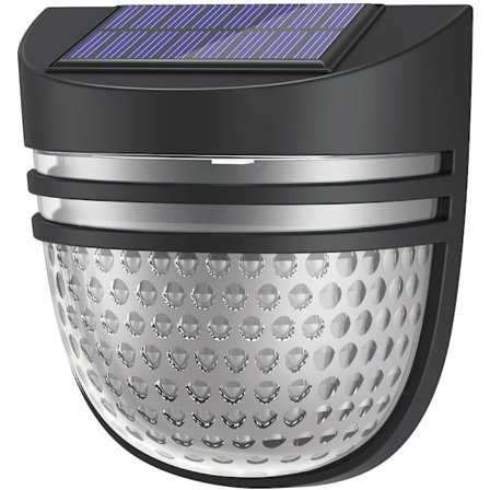 LED Solcelle Udendørslys 2 Tilstande IP65 Vandtæt Dekorative Solcelle Væglamper til Hegn/Have/Garage/Veranda/Indkørsel
