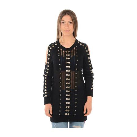 Liu Jo, Knitwear Czarny, Kobieta, Rozmiar: S