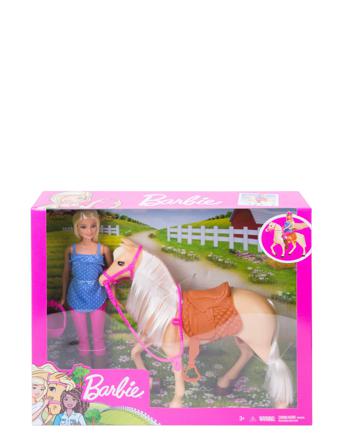 Barbie Doll And Horse Toys Dolls Multi/mønstret Barbie