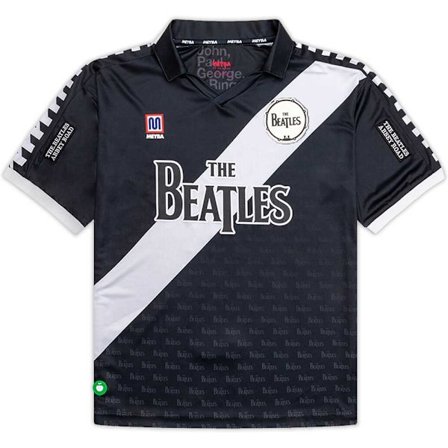 The Beatles Unisex Adult Sash Jersey XS Svart