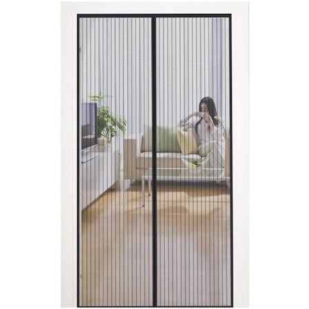 Magnetisk skjermdør 100x230cm-Svart