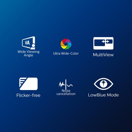 Philips 34E1C5600HE - 5000 Series - LED-skjerm - kurvet - 34"