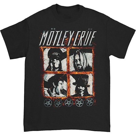 Motley Crue Four Squares 2012 Tour T-shirt