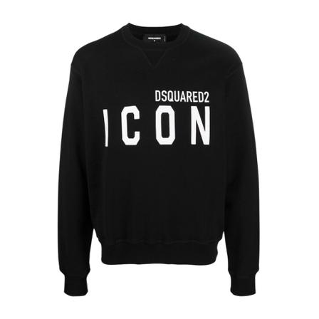 Dsquared2 - Tröjor - Svart - Herr - Storlek: S, Herr, Storlek: S