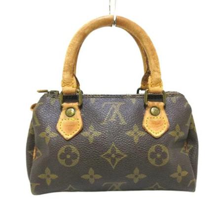 Louis Vuitton Vintage Pre-owned Canvas hndtasker Brun, Dame Vintage Tasker, Størrelse: ONE Size