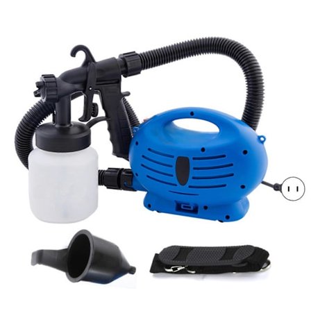 Elektrisk malersprøjtepistol, bærbar højtryks malersprøjte med holdbart PP-hus til vægdekoration og malerprojekter i hjemmet