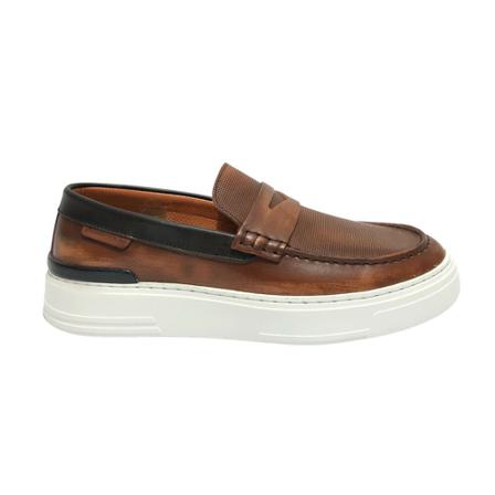 Ambitious, Led moccasin shoe US22am 08 10322a Bruin, Heren, Maat:44 EU