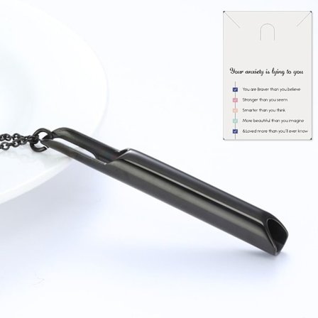 Mindful Breathing Necklace Mindful Anapana Breathing Necklace