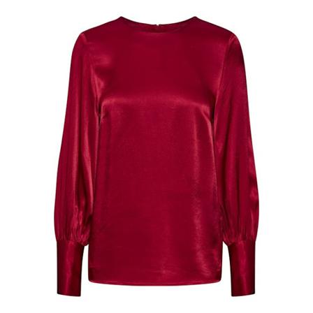 Inwear - Blusar - Röd - Dam - Storlek: L, Dam, Storlek: L