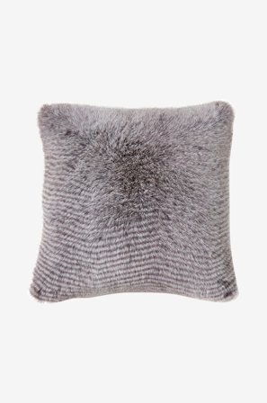 Skinnwille - Pute Wave 45x45 - Grå - Pynteputer & putetrekk - No size - Fra Homeroom