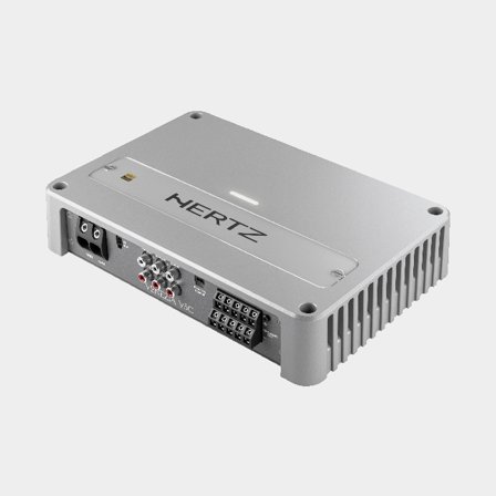 Marine versterker Venezia V5C Hertz, 12 V, 1010 W, zilver, met 5 kanalen