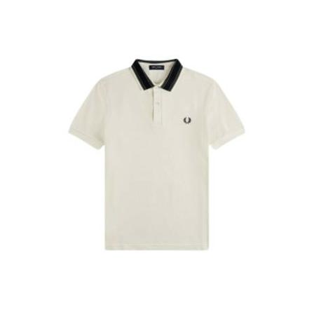 Fred Perry Polo Shirts Hvid, Herre, Størrelse: M