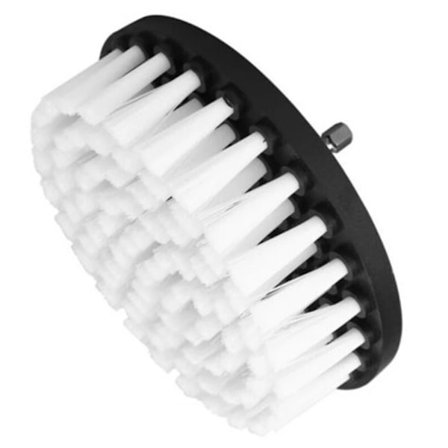 4 tum mjuk borr borste elektrisk skrubber borr skiv borstar polerare badrum kraft rengöring verktyg för mattor glas bil däck