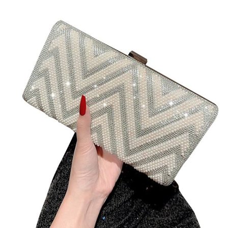 Kvällsväska Clutch för Kvinnor Bröllop Clutch Handväska Kedja Axelväska Liten Party Handväska Crossbody Väska