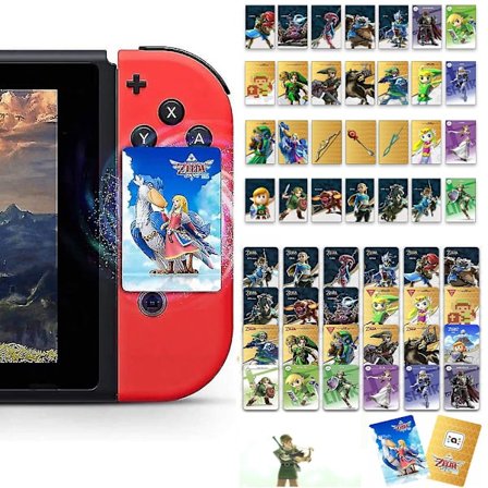 The Legend of Zelda Breath Of The Wild Amiibo NFC Card Switch