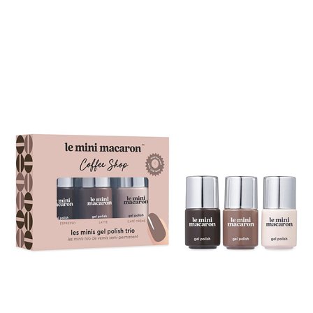 Le mini macaron Les Minis Gel Polish Set Coffee Shop, Makeup, Gelénegle, Gel Neglelak