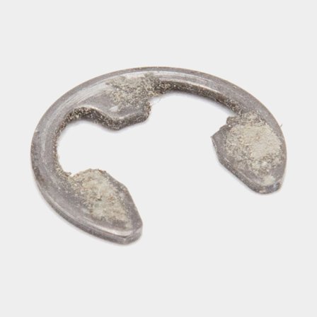 Dometic Låsring i hållbar metall för SeaStar, Teleflex och Morse-reglage, silverfärgad reservdel för marina reglage.