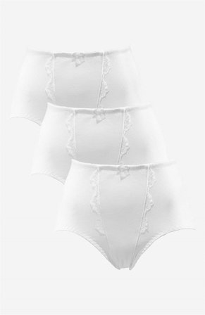 Cellbes of Sweden - Trosa 3-pack - vit - för damer - 42/44