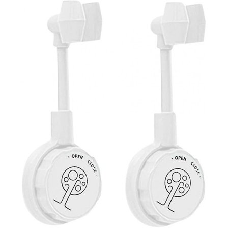 Käteissuihkun pidike (valkoinen/ 2 kpl)